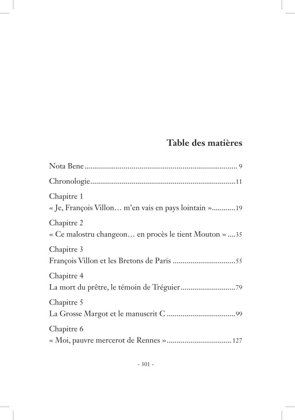 BAT_Livre_villon [Page 301]sommaire1
