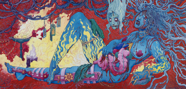 Couverture Finale EROS MACABRE 46x22cm Goater Edition MRMlight